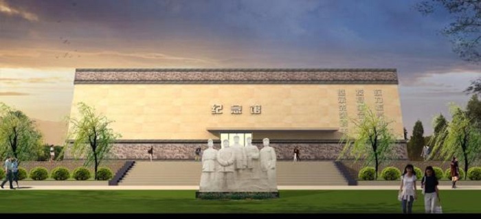紀念館效果圖，紀念館方案，紀念館設計