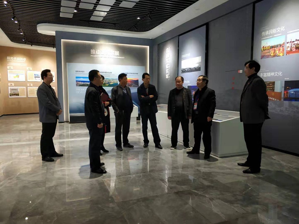威海檔案中心展館驗收現場照片